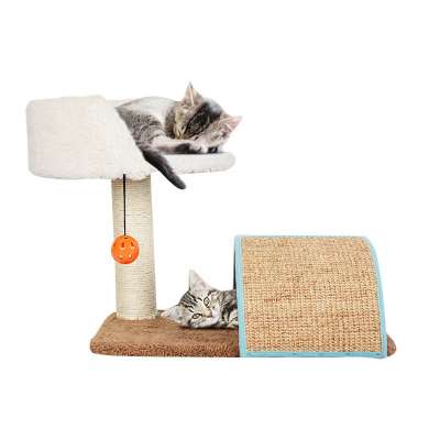 Small size multi functional Cat Tree with Platform Scratching Posts