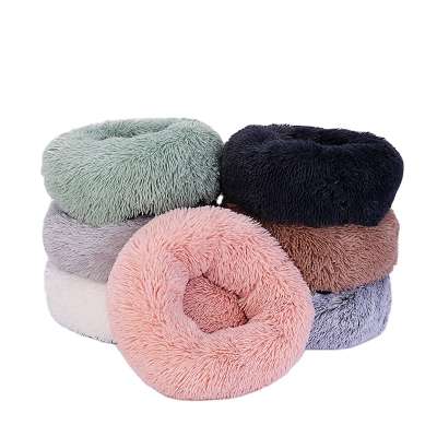 40cm diameter Luxury pet mat multi colors plush pet beds for cat and dog