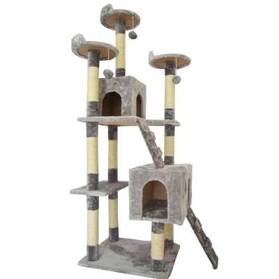 Cat Climbing Tower Multi Level Cat tower Tree House with Scratching Posts